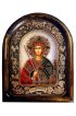 Икона Дмитрий Солунский Великомученик из бисера, арт ДИ-613