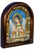 Икона Ангел Хранитель из бисера и натуральных камней, арт ДИ-131
