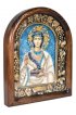 Икона Пантелеймон Целитель из бисера и натуральных камней, арт ДИ-198