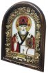 Икона Николай Чудотворец из бисера и натуральных камней, арт ДИ-145