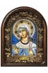 Икона Галина святая из бисера и жемчуга, арт ДИ-090