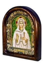 Икона Наталья святая мученица из бисера, арт ДИ-102
