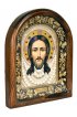 Икона Спас Нерукотворный из бисера и жемчуга, арт ДИ-468