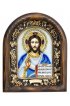Икона Господь Вседержитель из бисера, арт ДИ-432