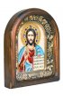 Икона Господь Вседержитель из бисера, арт ДИ-436