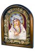 Икона Божией Матери Умиление бисер и ткань, арт ДИ-366