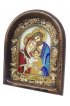 Икона Божией Матери Святое семейство из бисера, арт ДИ-398