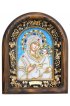Икона Божией Матери Тихвинская из бисера, арт ДИ-354