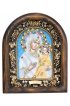Икона Божией Матери Тихвинская из бисера, арт ДИ-355
