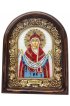 Икона Божией Матери Покров Пресвятой Богородицы из бисера, арт ДИ-021