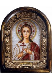 Икона Вера мученица из бисера, арт ДИ-679