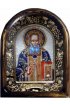 Икона Аристоклий преподобный из бисера, арт ДИ-696