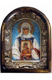 Икона Мария Дивеевская из бисера, арт ДИ-725