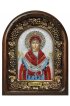 Икона Божией Матери Покров Пресвятой Богородицы из бисера, арт ДИ-023