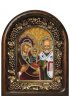 Икона Божией Матери Ржевская бисер и натуральные камни, арт ДИ-323