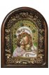 Икона Божией Матери Владимирская из бисера, арт ДИ-522