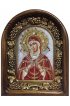 Икона Божья Матерь Семистрельная из бисера, арт ДИ-016