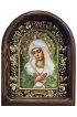 Икона Божией Матери Умиление бисер жемчуг, арт ДИ-384