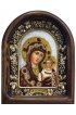 Икона Божией Матери Казанская бисер и натуральные камни, арт ДИ-268