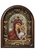 Икона Божией Матери Казанская бисер и натуральные камни, арт ДИ-267