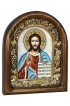 Икона Господь Вседержитель из бисера, арт ДИ-402