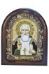 Икона Сергий Радонежский из бисера, арт ДИ-177