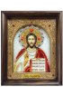 Икона Господь Вседержитель бисер и натуральные камни, арт ДИ-448