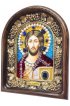 Икона Спас Пантократор бисер и натуральные камни, арт ДИ-441-1