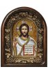 Икона Господь Вседержитель из бисера, арт ДИ-426