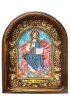 Икона Спас в силах из бисера и жемчуга, арт ДИ-461