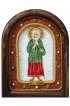 Икона Ксения Петербургская из бисера, арт ДИ-067