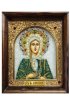 Икона Ксения Петербургская из бисера, арт ДИ-068