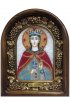 Икона Екатерина Великомученица из бисера, арт ДИ-078