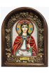 Икона Екатерина Великомученица из бисера, арт ДИ-079