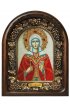 Икона Лидия святая мученица из бисера, арт ДИ-096