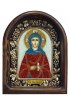 Икона Мелания святая из бисера, арт ДИ-085