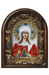 Икона Иулия Анкирская из бисера, арт ДИ-597