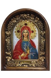 Икона Раиса святая мученица из бисера, арт ДИ-602