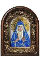 Икона Елисавета святая мученица из бисера, арт ДИ-604
