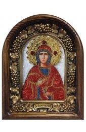 Икона Ева святая праматерь из бисера, арт ДИ-610