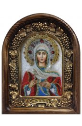 Икона Татиана святая мученица из бисера, арт ДИ-606