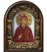 Икона Мария Магдалина из бисера, арт ДИ-609