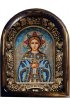 Икона Спас Благое Молчание из бисера, арт ДИ-732