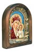 Икона Божией Матери Казанская бисер и натуральные камни, арт ДИ-284