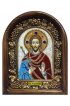 Икона Евгений мученик из бисера, арт ДИ-209