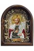 Икона Александр Невский из бисера и натуральных камней, арт ДИ-184