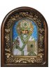 Икона Николай Чудотворец из бисера, арт ДИ-535