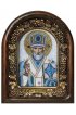 Икона Николай Чудотворец из бисера, арт ДИ-550