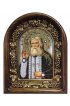 Икона Серафим Саровский из бисера, арт ДИ-561