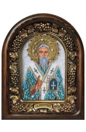 Икона Дионисий Островский из бисера, арт ДИ-576